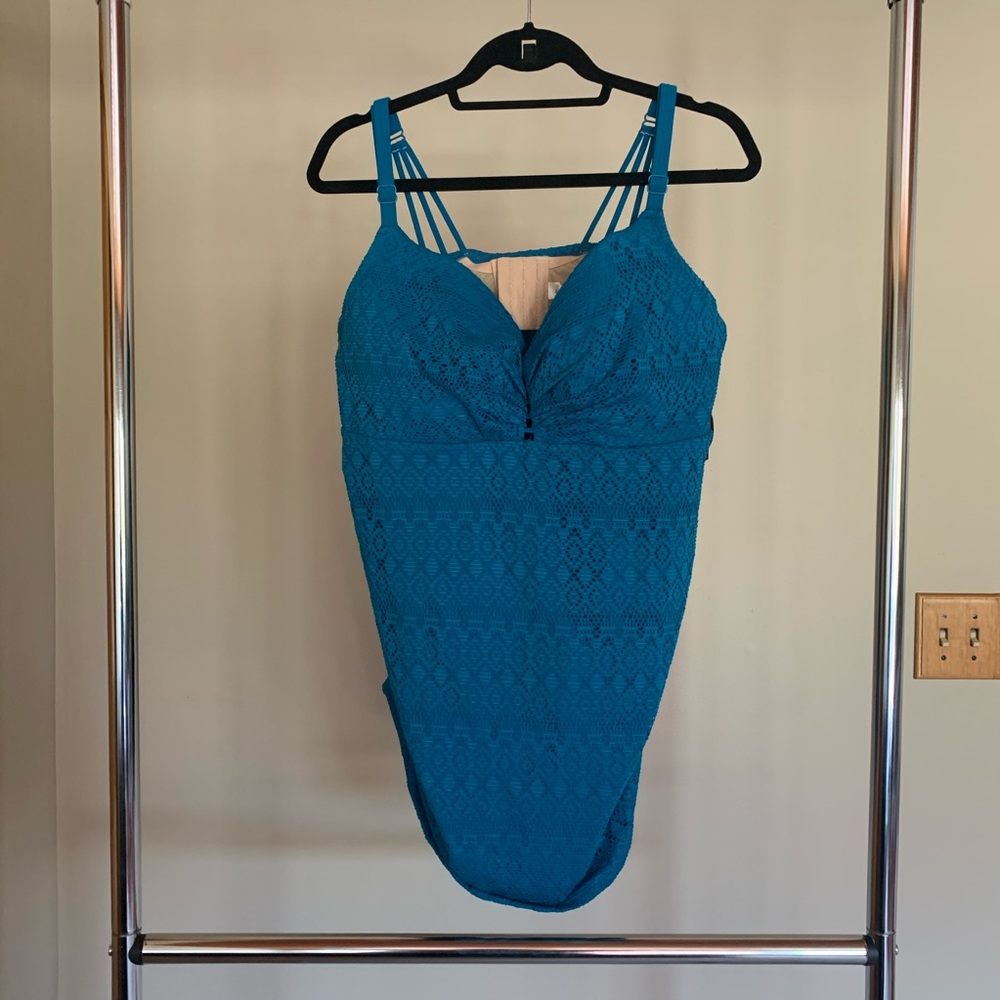 Lane Bryant Lace Swim Top - 42DD